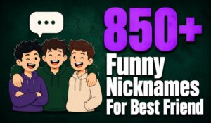 Funny Nicknames For Best Friend