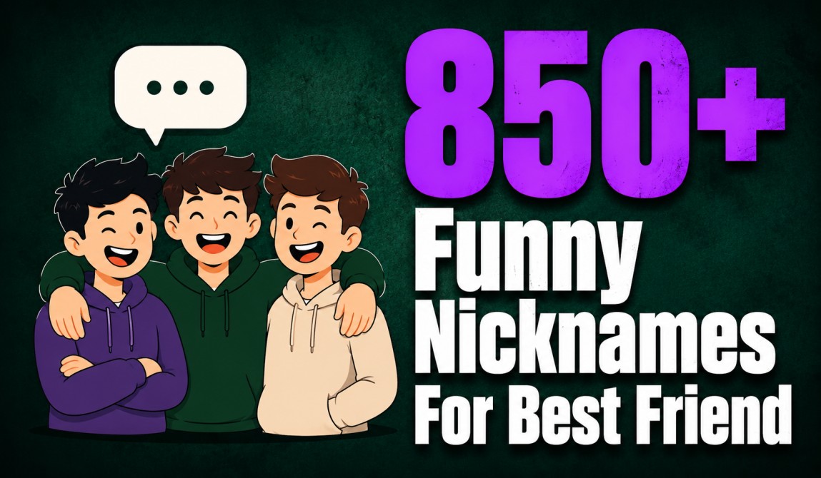 Funny Nicknames For Best Friend