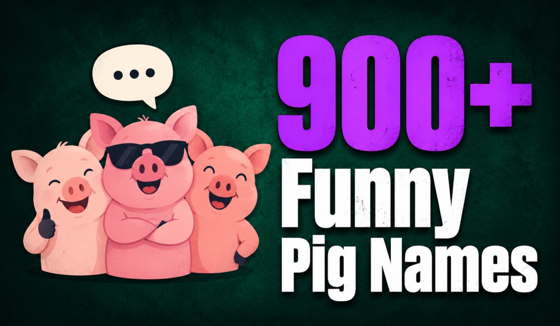 Funny Pig Names
