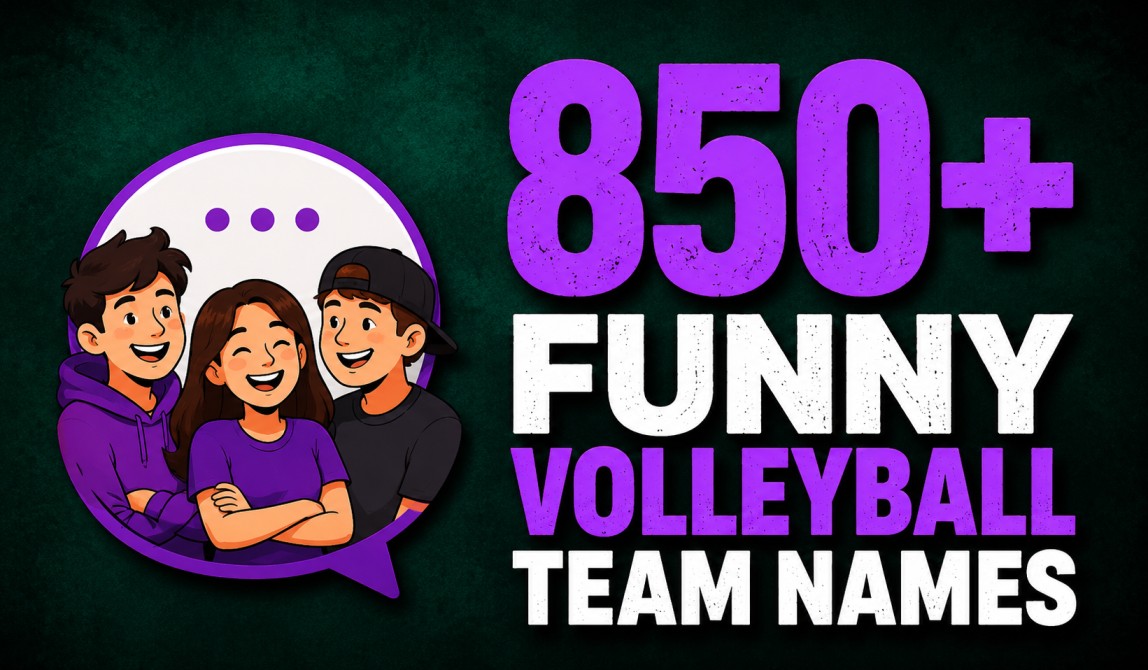 Funny Volleyball Team Names
