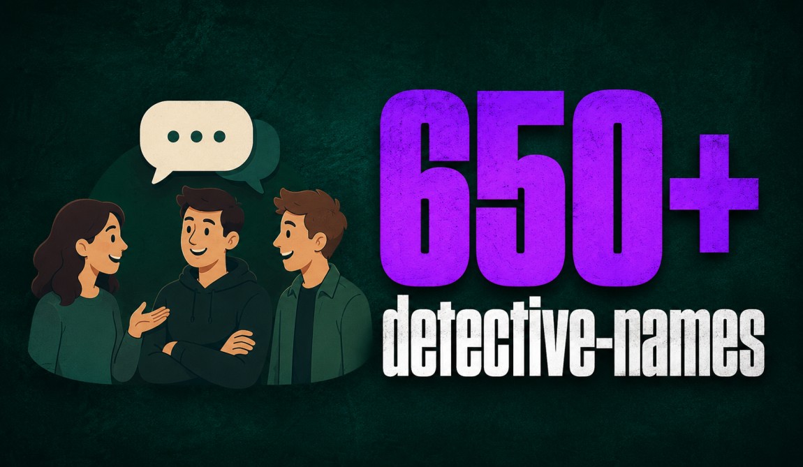 detective names