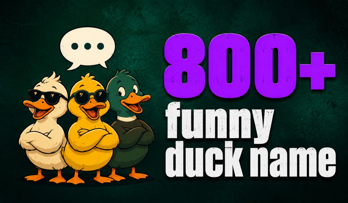 funny duck name