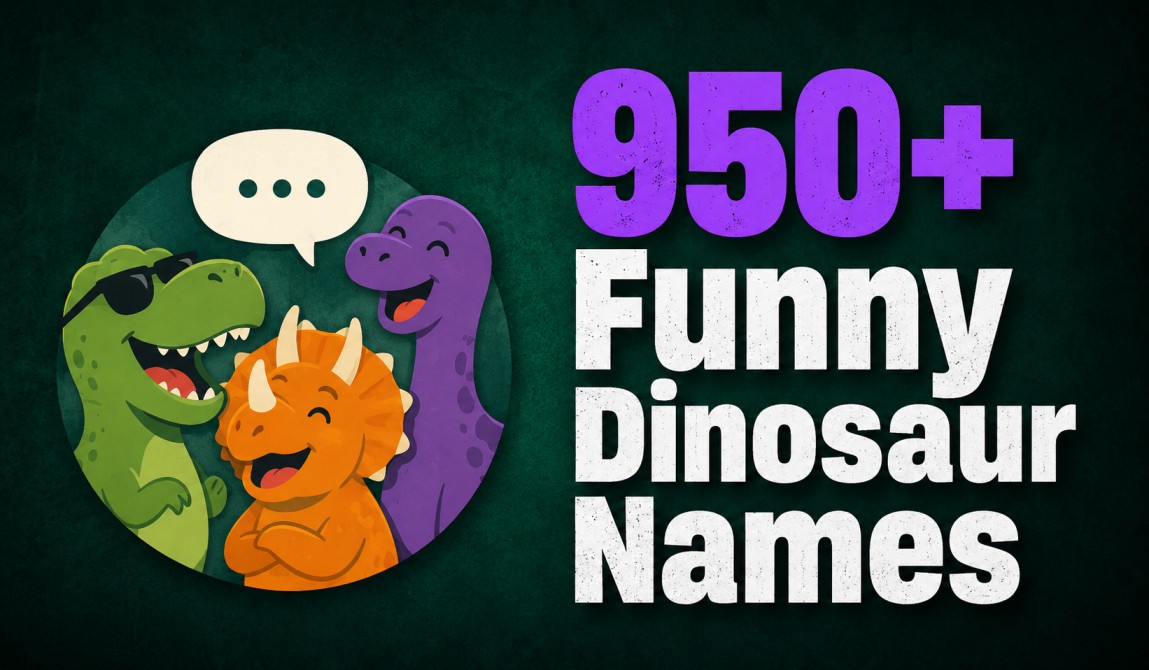 Funny Dinosaur Names