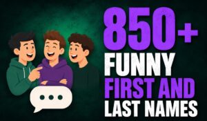 Funny First And Last Names